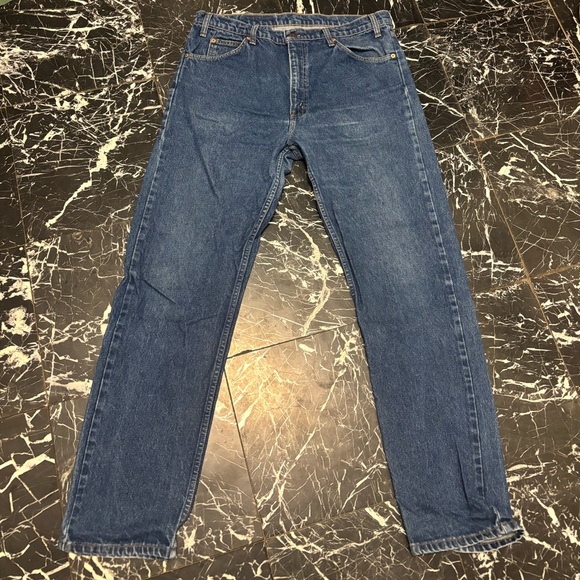 Levi’s 505 Regular Fit Jeans W36 L32 Made in USA Orange Tab